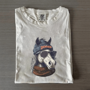 Denver Football Vintage Mascot T-shirt