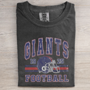 Comfort Colors New York Giant Football T-shirt