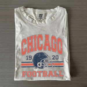 Comfort Colors Chicago Football T-shirt