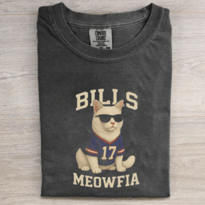 Bills Meowfia Cat T-shirt