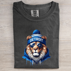 Detroit Football Mascot T-shirt