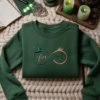 Embroidered Wicked Elphaba Glinda Sweatshirt