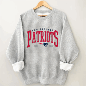 Vintage New England Patriots Football Sweatshirt