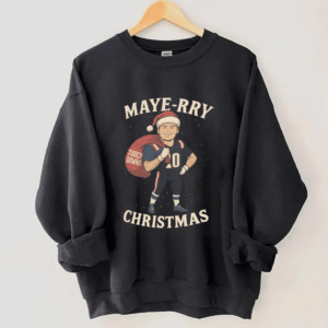 Drake Maye New England Christmas Sweatshirt