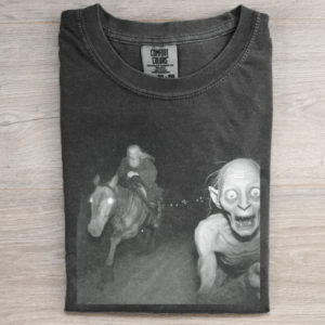 Retro Style Fantasy Movie Graphic T-shirt