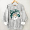 Vintage Philadelphia Football Christmas Santa Sweatshirt