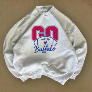Go Buffalo Football  Sweatshirt