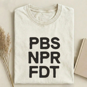 PBS, NPR, FDT T-shirt